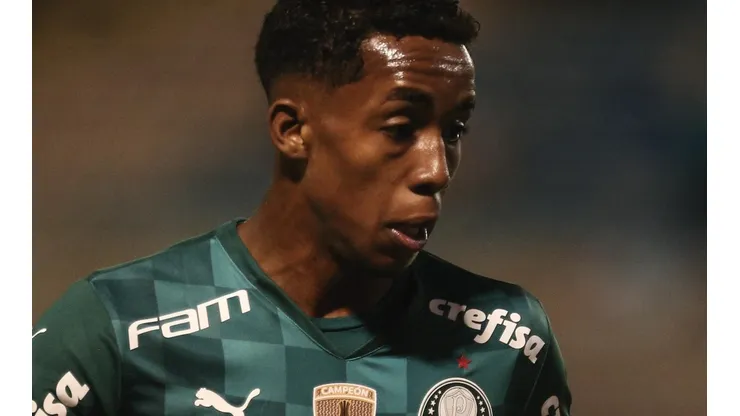 Agif/Ettore Chiereguini - Kevin tenta decidir para o Palmeiras