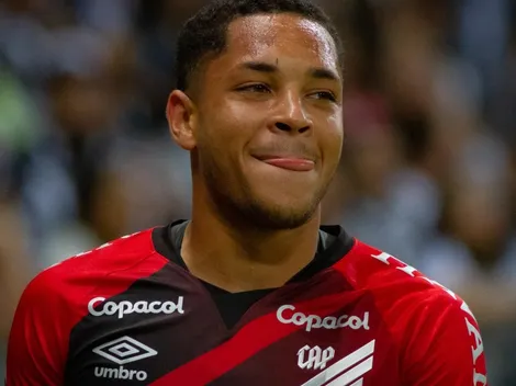 “€ 40 milhões”; Athletico dá o preço por Vítor Roque e gera reviravolta