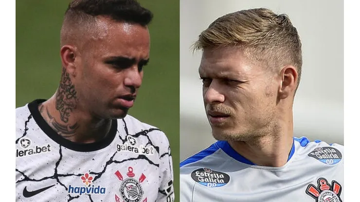 Foto: Ettore Chiereguini/AGIF - Foto: Mauro Horita/AGIF - Marlone pode contribuir indiretamente na saída de Luan no Corinthians.