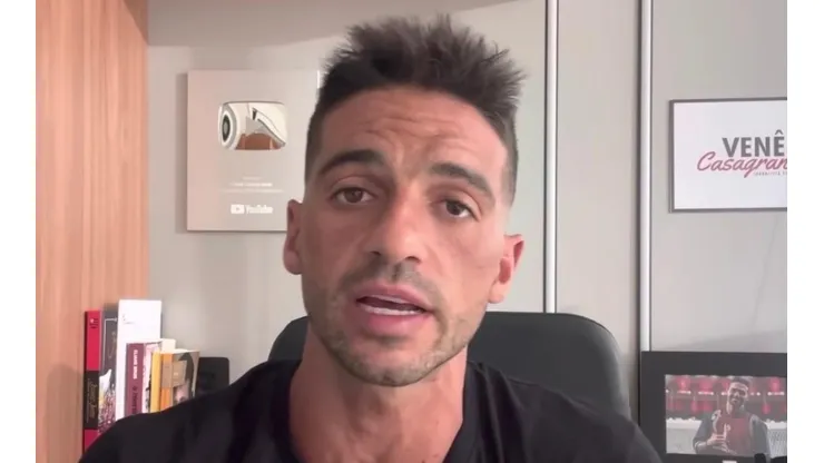 Venê Casagrande deu informações sobre o Flamengo - Foto: Reprodução/Youtube