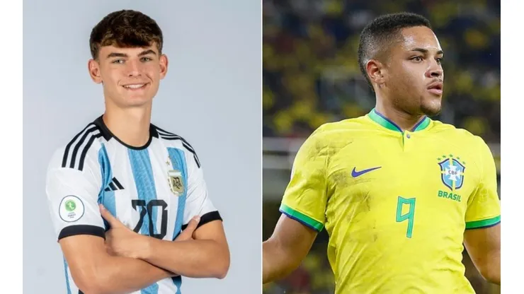 Foto: Reprodução Twitter Oficial Seleção Argentina / Rafael Ribeiro / CBF | Argentina x Brasil