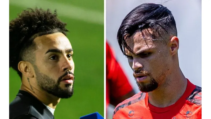 Agif/Diogo Reis e Marcelo Cortes/Flamengo - Claudinho e Michael podem virar passado no Palmeiras