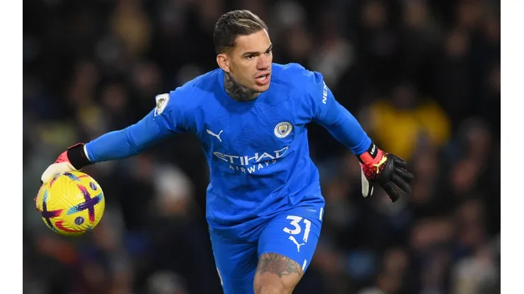 Ederson está em reta final de contrato no Manchester City e tem grandes chances de mudar de ares - Foto: Stu Forster/Getty Images