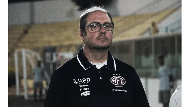 Reprodução/Ferroviária. Vinicius Munhoz lamenta derrota para o São Paulo