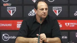 Rogério Ceni em coletiva do São Paulo - Foto: Reprodução/SPFCTV