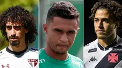 Foto: Thiago Ribeiro, Marcello Zambrana/AGIF - Valdivia, Erik e Figueiredo
