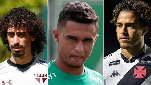 Foto: Thiago Ribeiro, Marcello Zambrana/AGIF - Valdivia, Erik e Figueiredo