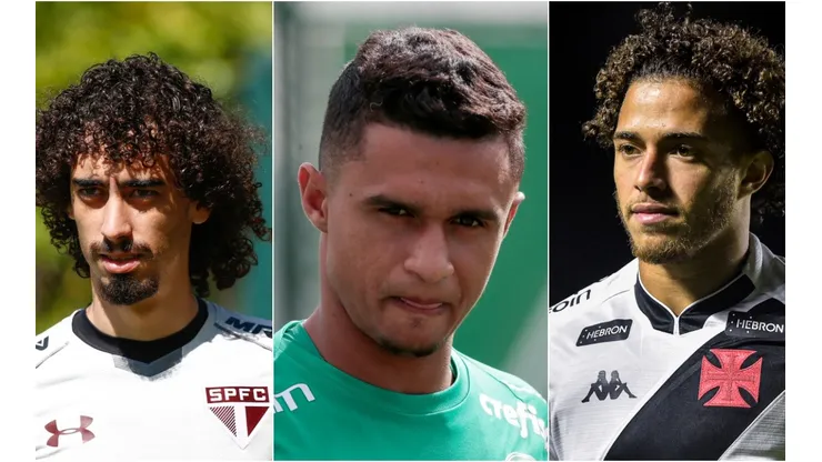 Foto: Thiago Ribeiro, Marcello Zambrana/AGIF - Valdivia, Erik e Figueiredo