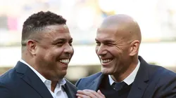 Foto: Gonzalo Arroyo Moreno/Getty Images - Ronaldo e Zidane