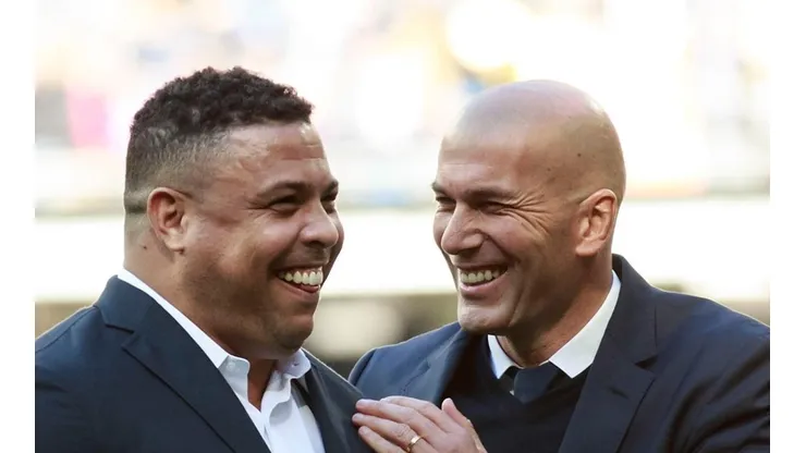 Foto: Gonzalo Arroyo Moreno/Getty Images - Ronaldo e Zidane