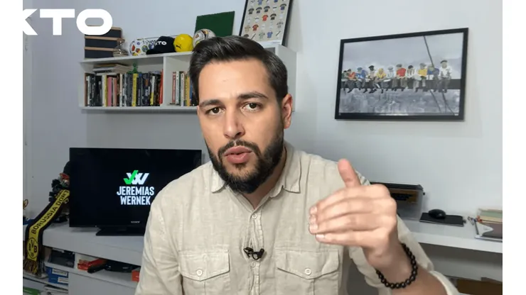 Foto: Reprodução/YouTube - Jeremias Wernek: jornalista atualizou especulação envolvendo o Grêmio