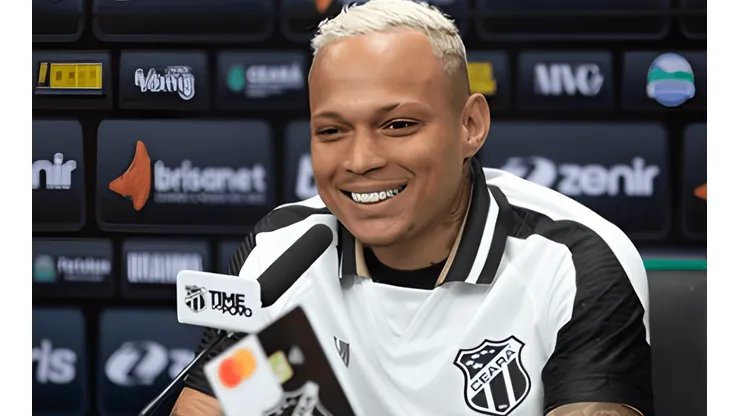 Foto: Felipe Santos/Instagram oficial Ceará SC - Janderson teve boa estreia pelo Ceará