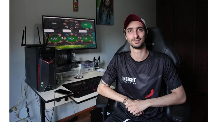 Lucio Lima é mais um brasileiro entre os melhores do poker online (Foto: Reprodução Instagram oficial Insight Poker Team)