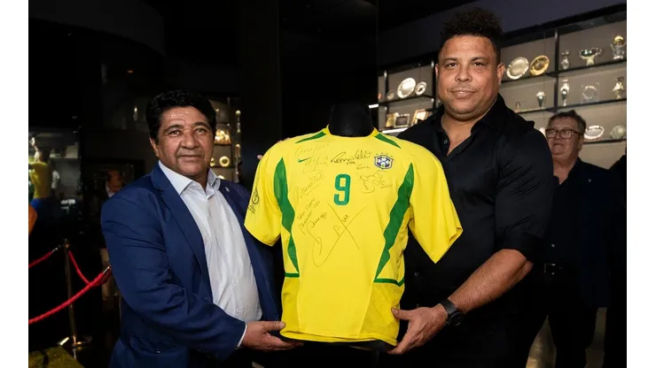 Foto: Thais Magalhães/CBF | EDnaldo Rodrigues e Ronaldo Fenômeno