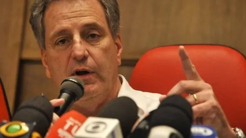 Foto: Marcelo Cortes/CRF - Landim concordou com termos e aceitou oferta de R$ 8 milhões do Olympiacos