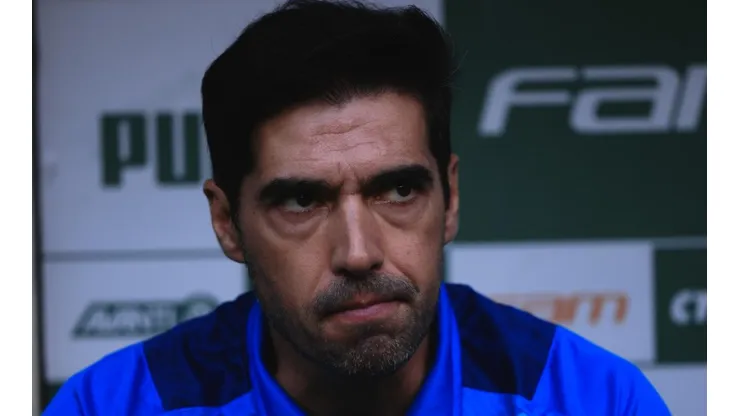 Ettore Chiereguini/AGIF - Abel, treinador do Palmeiras.