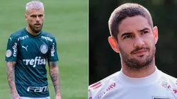 Fotos: Marcelo Zambranna/AGIF - Lucas Lima e Pato estão livres no mercado da bola