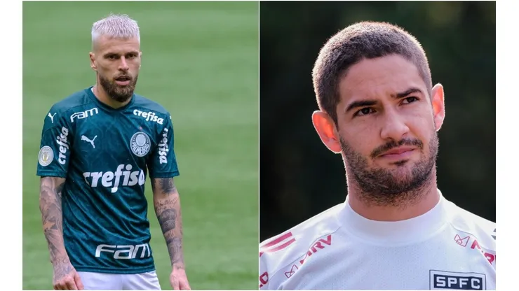 Fotos: Marcelo Zambranna/AGIF - Lucas Lima e Pato estão livres no mercado da bola