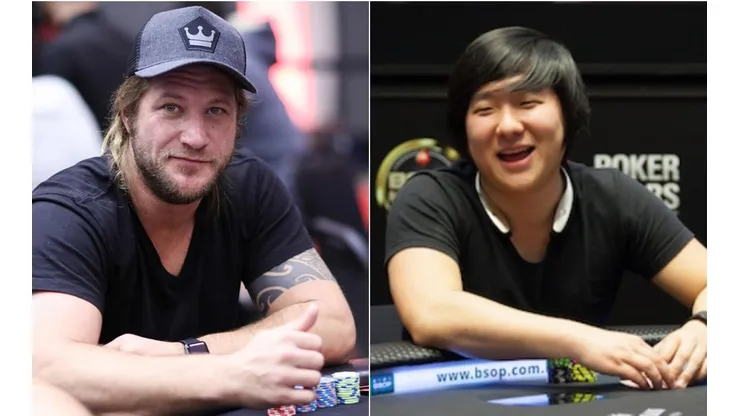 Diego Alemão e Pyong Lee participaram do BBB e jogam poker (Fotos: Divulgação/BSOP)
