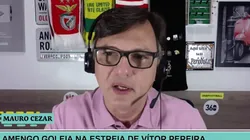 Foto: Reprodução/UOL Esporte - Mauro Cezar Pereira: comentarista elogiou estreia de Vítor Pereira