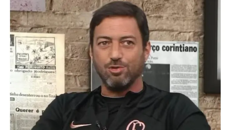 Foto: Os Donos da Bola/YouTube - Duílio vive crise no Corinthians