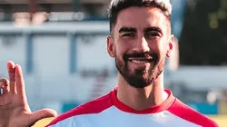 Foto: Viktor Araújo/Instagram oficial Fortaleza - Lucero se apresentou ao Fortaleza