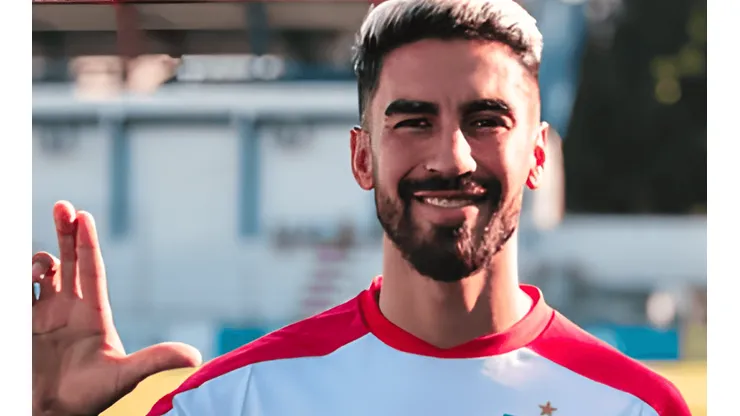 Foto: Viktor Araújo/Instagram oficial Fortaleza - Lucero se apresentou ao Fortaleza