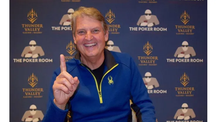 Lon McEachern conquistou o anel de campeão mundial (Foto: Divulgação/Thunder Valley Casino)