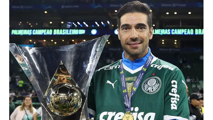 Foto: Cesar Greco/SEP - Abel Ferreira conquistou praticamente todos os títulos possíveis no Verdão.
