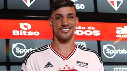 Pedrinho foi contratado pelo São Paulo - Foto: Site oficial do São Paulo