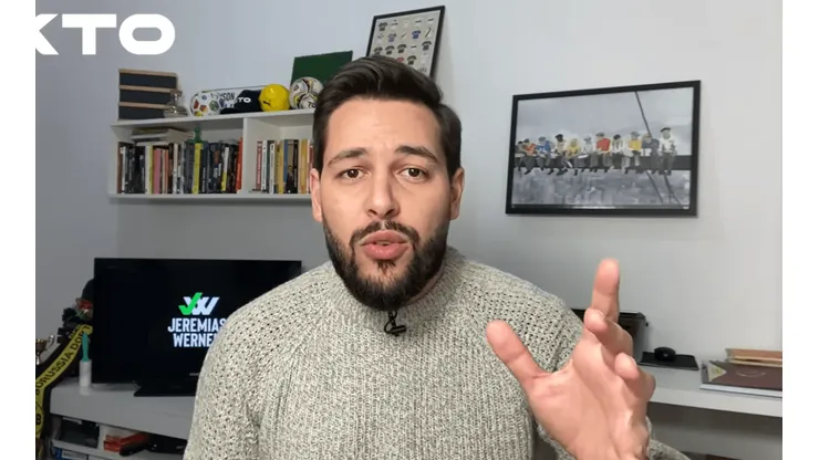 Foto: Reprodução/YouTube - Jeremias Wernek: jornalista atualizou situação de meia do Grêmio