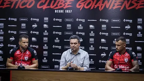 Foto: Ingryd Oliveira/ACG - Rodrigo Soares foi apresentado no Atlético-GO