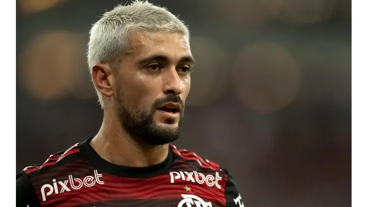 Jorge Rodrigues/AGIF - Arrascaeta no Flamengo.