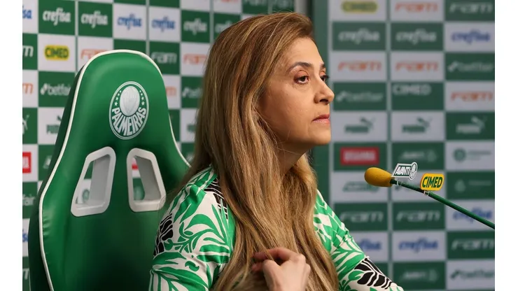 Foto: Cesar Greco/Palmeiras/by Canon - Leila Pereira votou para final em Brasília da Supercopa do Brasil