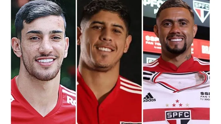 Divulgação/São Paulo FC. Reforços do Tricolor dividem opiniões entre a torcida