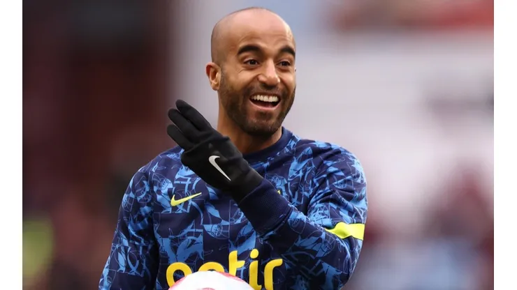 Naomi Baker / Equipe / Getty Images - Lucas no Tottenham.