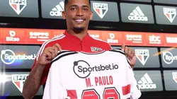 Marcos Paulo foi apresentado no São Paulo - Foto: Rubens Chiri/São Paulo FC