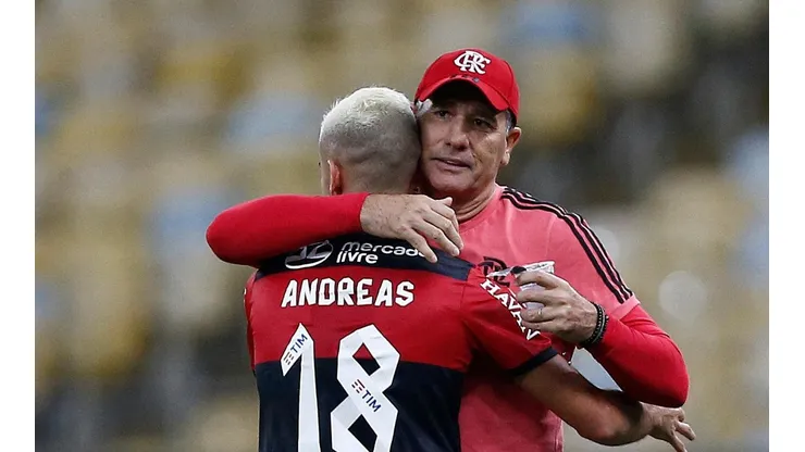 Foto: Wagner Meier/Getty Images - Andreas Pereira e Renato Portaluppi