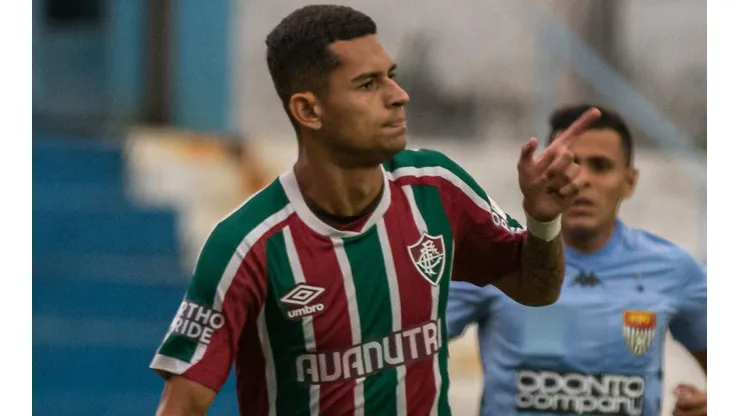 FOTO: LEONARDO BRASIL/ FLUMINENSE FC/ DIVULGAÇÃO - Luan Brito: atacante é destaque na base do Flu
