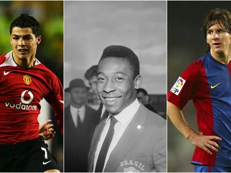 Pelé teve mais participações em gols que Messi e CR7 juntos; Veja ranking