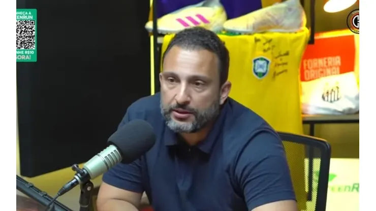 Foto: Reprodução/ Canal Charla Podcast | Vitor Sérgio Rodrigues