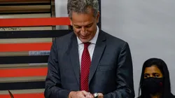 Foto: Marcelo Cortes/Flamengo - Landim pode substituir patrocínio da Havan