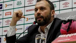 Foto: Lucas Merçon/Fluminense FC/Divulgação -Mário Bittencourt: presidente não facilita e Flu já fez contraproposta