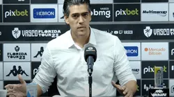 Foto: Divulgação/Vasco TV. Paulo Bracks se aproxima de novo reforço para o Vasco
