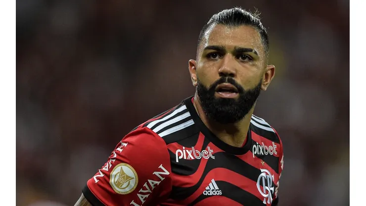 Thiago Ribeiro/AGIF. Gabigol fez o gol do título do tricampeonato flamenguista em 2022