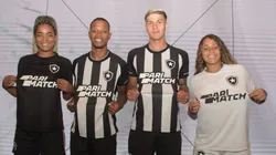 Divulgação/Botafogo. Parimatch é a nova patrocinadora master do Botafogo