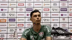 Vitor Mendes foi apresentado pelo Fluminense - Foto: Marcelo Gonçalves/Fluminense F.C