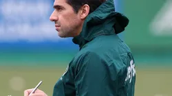 Foto: Cesar Greco/Palmeiras/by Canon - Abel acompanhou o jogo-treino do Palmeiras nesta 5ª