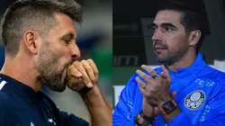 Foto Paulo Pezzolano: Alessandra Torres/AGIF e Foto Abel Ferreira: Ettore Chiereguini/AGIF