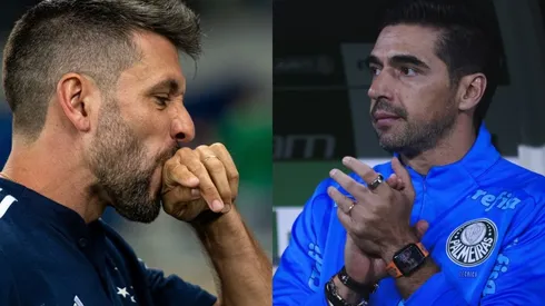 Foto Paulo Pezzolano: Alessandra Torres/AGIF e Foto Abel Ferreira: Ettore Chiereguini/AGIF